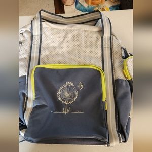 Thirty One Day Away Backpack with Clip-On Tech Pouch